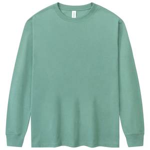 Unisex Oversized Drop Shoulder <b>Long</b> <b>Sleeve</b> T-Shirt High Quality Heavyweight 100% Cotton Streetwear Style Printed <b>Men's</b> Full - Product Image 1