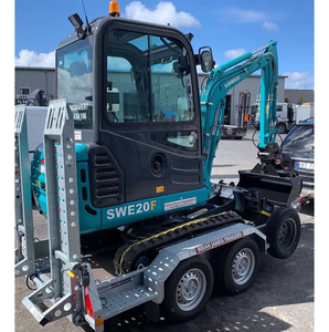 Mini Excavadora Eléctrica Sunward SWE20FED de Alta Calidad, 2 Toneladas, Compacta, con Orugas de Goma, para Construcción y Jardinería - Product Image 5