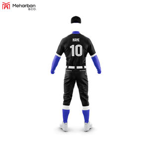 Ensemble de maillot et pantalon de baseball respirant sur mesure, grande taille - Dernière collection de vêtements de sport - Product Image 5