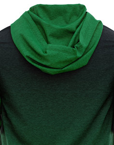 Sweat à capuche léger à manches courtes pour homme, impression de logo personnalisée, qualité hiver, 100% polyester, séchage rapide, respirant, personnalisable - Product Image 5