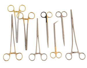 TC Instruments Porte-aiguilles et pinces avec inserts en carbure de tungstène Poignée en or Taux de gros de haute qualité OEM personnalisé - Product Image 5