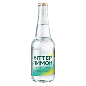 Cóctel de Limón Amargo, Bebida Larga RTD, Botella de 0.33L, 8% de Alcohol - Product Image 1