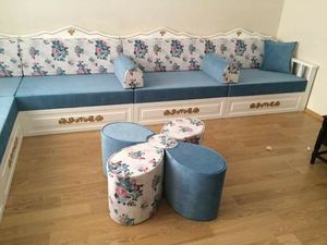 Sofá para Sala de Estar, Conjunto de Sofás de Esquina, Sofás para Sala de Estar en Forma de L, Conjuntos de Esquina de Lujo, Sofá Cama de Esquina - Product Image 2