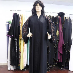 ชุดคาฟทันมุสลิมแบบดั้งเดิม2022ดูไบพร้อมชุดอะบายากาสีดำดีไซน์โมร็อกโก - Product Image 1