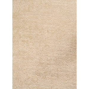 Tapis en laine et soie noué à la main Ebsh-5105 Manifest Ivory, motif abstrait, pour salon, couloir, puzzle rectangulaire pour adolescents - Product Image 3