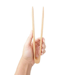 <b>Serving</b> <b>tong</b> set high quality natural wooden <b>tongs</b> best price from direct factory customization accept - Product Image 6