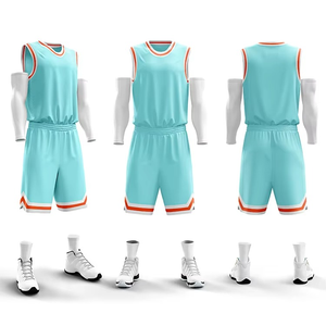 Uniforme de basket-ball de qualité supérieure 100% polyester, sur mesure, nouveau design, respirant, vêtements de sport, logo personnalisé, nom de l'équipe, impression numérique - Product Image 5