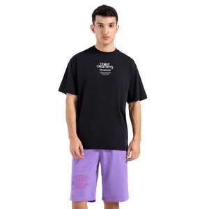 Vente en gros, sérigraphie personnalisée, vous pouvez concevoir votre propre t-shirt surdimensionné pour hommes, t-shirt à manches courtes respirant uni à col rond et coupe ample - Product Image 5