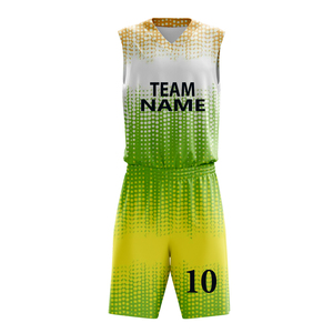 Conjunto de uniforme de baloncesto sublimado, camiseta de baloncesto y conjunto de pantalones cortos de baloncesto - Product Image 6