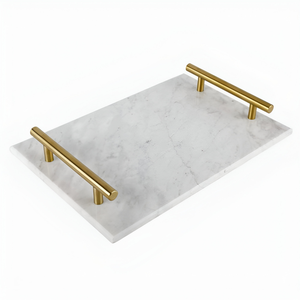 ถาดเสิร์ฟหินอ่อน/ไม้คุณภาพสูงทันสมัย ราคาขายส่งจากโรงงานโดยตรง ของตกแต่งวันคริสต์มาส สีสันปรับแต่งได้ ของตกแต่งบ้าน - Product Image 6