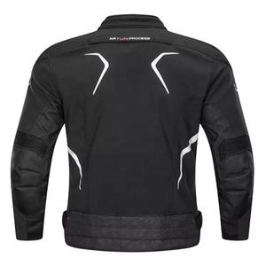 Chaqueta de Motocicleta Ligera y Transpirable para Hombre, para Todas las Estaciones, con Protección de Nivel 2 CE, Resistente al Viento e Impermeable, Tallas Grandes - Product Image 2