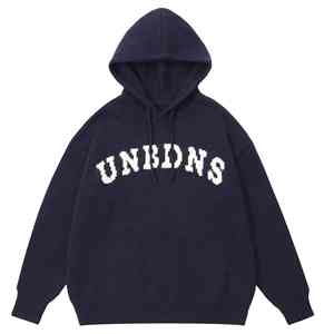 Suéter de punto de Jacquard personalizado con capucha más popular adecuado cálido invierno estilo casual Sudadera con capucha - Product Image 6