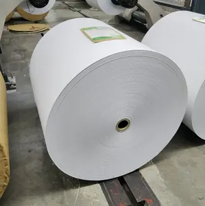 80gsm Woodfree 오프셋 용지 인쇄 종이 본드 용지 스노우 화이트 컬러 시트 및 점보 롤 판매 중