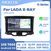 MEKEDE X40 UIS7865 8+128G 2K QLED AKM DSP CarPlay Inalámbrico Android Auto para LADA X-RAY 2015-2019