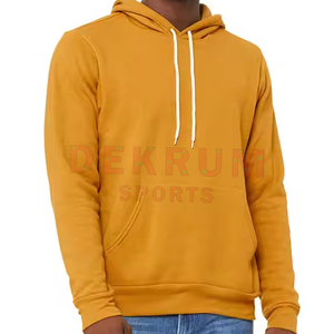 Sudaderas con Capucha de Algodón Terry para Hombre, Hechas en Pakistán, Personalizadas, de Color Sólido para Invierno, con Color y Logotipo Personalizados - Product Image 1