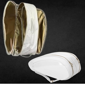 Sac à dos personnalisé de grande capacité étanche pour raquette de badminton tennis pickleball sac à dos unisexe compartiment à chaussures - Product Image 5