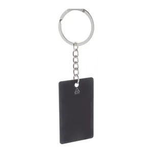 "Sustainable <b>Metal</b> <b>Key</b> <b>Chain</b> RectoShine Recycled Keychain" - Product Image 5