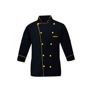 Calidad superior superventas Unisex diseño personalizado 100% algodón puro Chef abrigo uniforme proveedor indio - Product Image 4