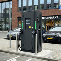 Borne de recharge pour véhicules électriques EVEGO 240 kW, nouvelle énergie, CCS1/CCS2, tension de sortie 200-1000 V, écran tactile LCD 7'', TUV CE, chargeur rapide DC.