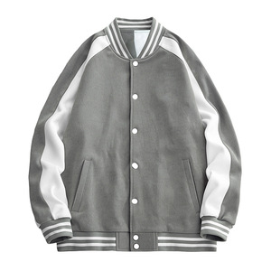 Veste pour hommes 2025 Veste universitaire pour hommes, manteau de campus rétro à la mode, brodé, ample, décontracté College Baseball DDP Shipping - Product Image 2