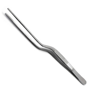 Pinzas de Bayoneta Gruenwald al por Mayor, de Acero Inoxidable, para Aplicación de Apósitos, con Mandíbula Dentada, Instrumento Manual, Set - Product Image 1