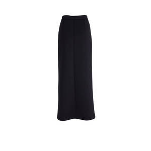 กระโปรงทรงดินสอสีดำแบบทางการพร้อมเข็มขัดรัดเอว - Product Image 3