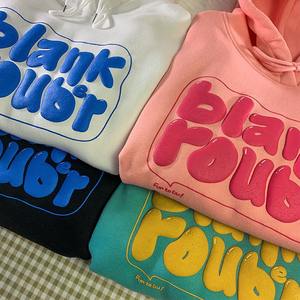 Vente en gros de vêtements de rue, sweats à capuche uniques 100% coton lourd femmes sweat à capuche imprimé sans ficelle - Product Image 6