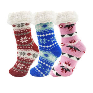 Custom Unisex Winter Stockings 100% Cotton Quick Dry Anti-Bacterial Eco-Friendly Anti-Slip Sporty Daily Sports Use Header Card - Product Image 1