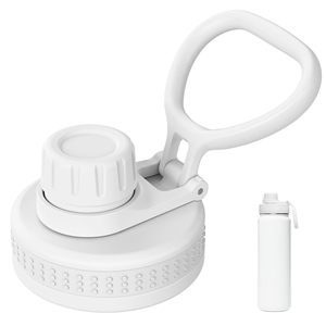 Couvercle à bec Prurex pour bouteille d'eau sport Lululemon 18/24/32/64 OZ et bouteille transparente 24/32 OZ, couvercle de remplacement pour bouteille d'eau avec Co - Product Image 1
