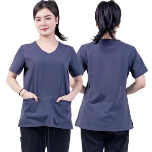 OEM service tissé gommage infirmière vente chaude coton polyester gommage ensembles uniforme hôpital vêtements médicaux conception personnalisée sportive - Product Image 5