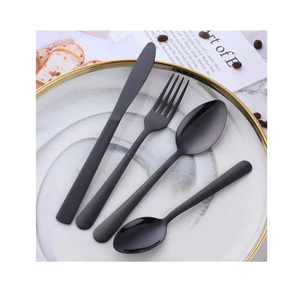 Cuillère en acier miroir Produit très exigeant Dîner royal Couverts Ensemble de couverts Vente à chaud Prix d'usine Cuillère de restaurant - Product Image 1