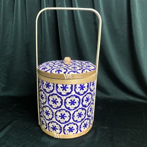 High Quality Small Round Natural <b>Bamboo</b> <b>Basket</b> Container Decorative <b>Basket</b> Accessories and Storage <b>Basket</b> Handicraft in Vietnam - Product Image 4