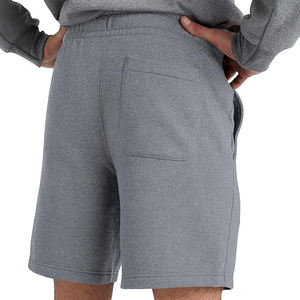 Shorts en polaire pour homme 100% coton Tissu en laine écologique uni Taille élastique Confort Décontracté Entraînement Durable Ajusté - Product Image 4