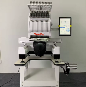 Listo para enviar: Cabezal de 15 agujas para bordado computarizado de parches de ropa y cuero - Product Image 1