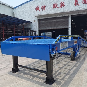 Khả năng chịu lực cao mạ kẽm có thể gập lại đoạn đường nối container để dỡ container thủy lực vận chuyển container đoạn đường nối xe nâng - Product Image 5