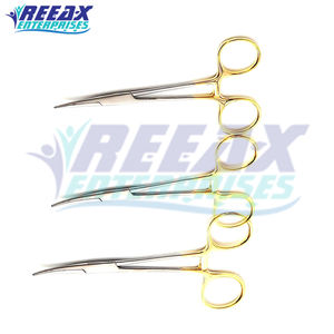 Pince à moustiques professionnelle REEAX Care pince à hémostat incurvée manuelle toutes couleurs garantie de 2 ans - Product Image 6