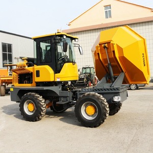 Nuevo Camión Volquete Articulado Compacto Diésel 6x6 FCY50 Multifunción con Cucharón Autocargable para Construcción de Servicio Pesado - Product Image 1