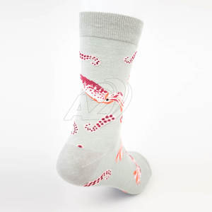 Chaussettes décontractées personnalisées de haute qualité pour hommes Motif de lettres personnalisées - Product Image 5