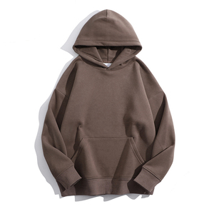 เสื้อฮู้ดดี้ผู้ชายขนาดใหญ่พิเศษ 420gsm เสื้อฮู้ดดี้เนื้อหนา พิมพ์ลายคุณภาพสูง โลโก้สั่งทำ เสื้อฮู้ดดี้ผ้าฝ้ายสำหรับผู้ชาย - Product Image 3