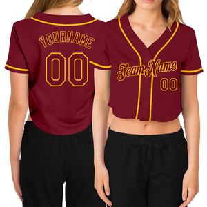 Uniforme de Béisbol Personalizable de la Mejor Calidad para Mujeres, para Fanáticos y Amantes, con Nombre y Número de Equipo Personalizados, Diseño Transpirable - Product Image 4