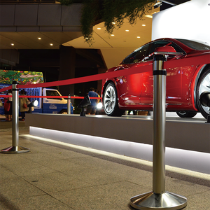 Système de contrôle de file d'attente gris PB6013 de haute qualité adapté à la colonne de zone d'attente et à la ceinture de sécurité rétractable - Product Image 6