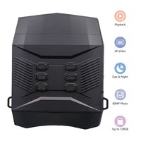 Dispositif de vision nocturne couleur à faible luminosité NV6000, vidéo 4K, photo 60MP, jumelles infrarouges d'extérieur, capteur CMOS, zoom 8X intégré