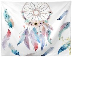 Vestido Infantil de Niña con Diseño de Nubes Arcoíris, Primavera Verano, Personalizable, Poliéster, Estética Natural, Decoración para Dormitorio y Sala de Estar - Product Image 4