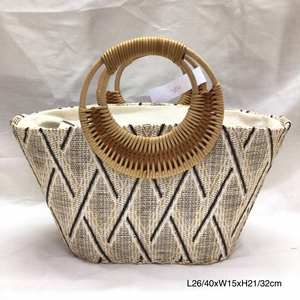 Handmade Convenient Storage Seagrass <b>Basket</b> Sustainable and Fashionable <b>Mesh</b> Food Carrier for Bread Vegetables and More - Product Image 4