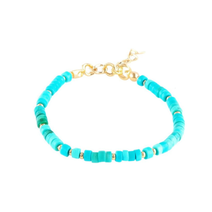 Trendy Boho Style Fashion Beaded <b>Bracelet</b> with Vibrant <b>Beads</b> and Gold Plated Accents <b>for</b> Resale - Product Image 3