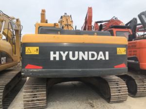 Excavadora sobre orugas Hyundai 305LC-9T usada original, maquinaria de movimiento de tierras de 30 toneladas, buen rendimiento, rodamiento de motor de bajo precio - Product Image 3