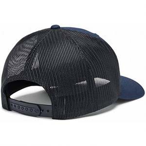 Gorra de béisbol de algodón con malla bordada personalizada para hombre, estilo moderno, tipo trucker con cierre a presión. - Product Image 2