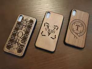 เคสโทรศัพท์ไม้ติดป้ายได้ตามต้องการโลโก้ที่กำหนดได้เองนวัตกรรม TPU โปรโมชั่น iPhone Samsung redmi EPOXY มีอีพ็อกซี่รุ่น XR พิเศษ - Product Image 5