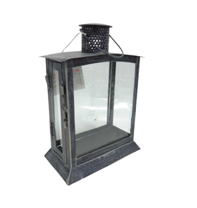 Bougeoir et porte-bougie en étain pour la décoration de la maison fer/verre pour la décoration de mariage faite à la main - Product Image 4