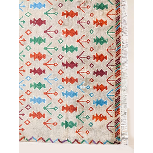 Tapis noué à la main en mandarine 278 x 199 cm - Product Image 5